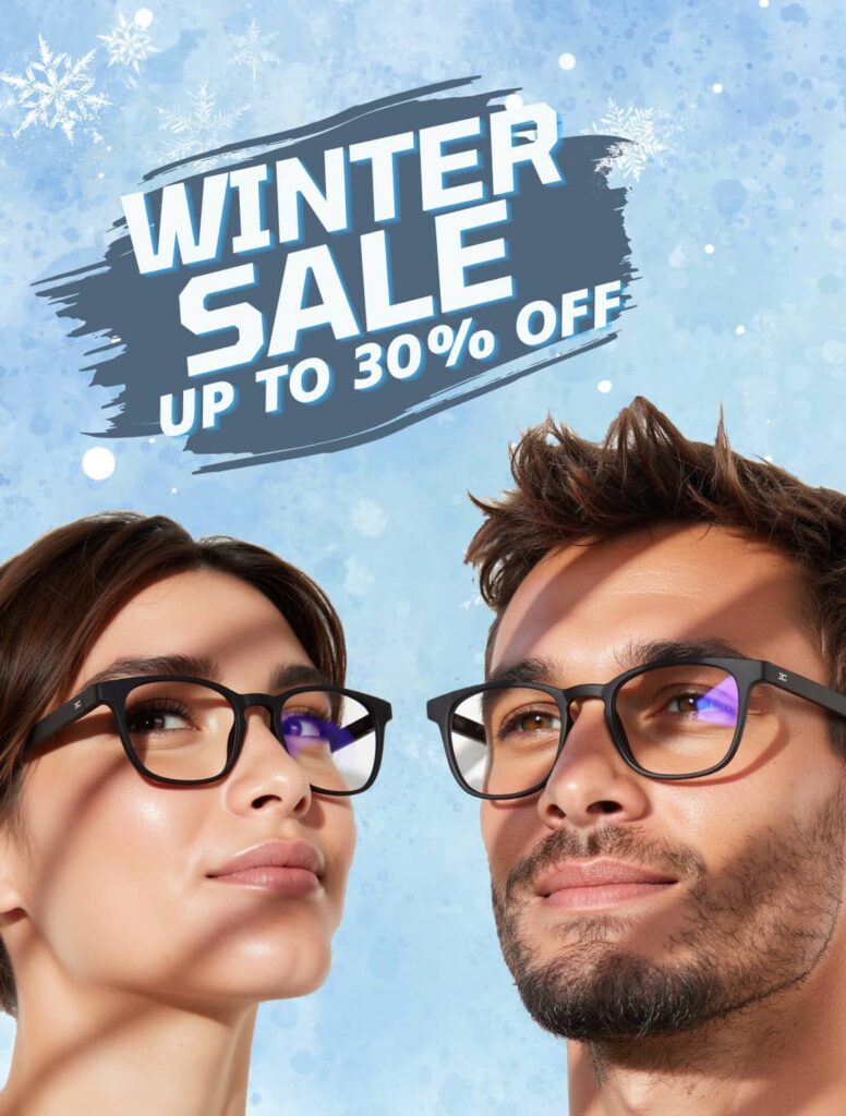 computer eyewear blue light glasses slider winter sale